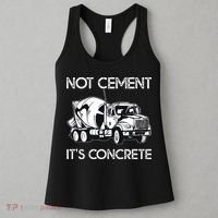 Concrete Finisher Worker Cement Mixer Truck Driver Women's Tank Top thumb 3