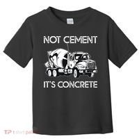Concrete Finisher Worker Cement Mixer Truck Driver Toddler T-Shirt thumb 0