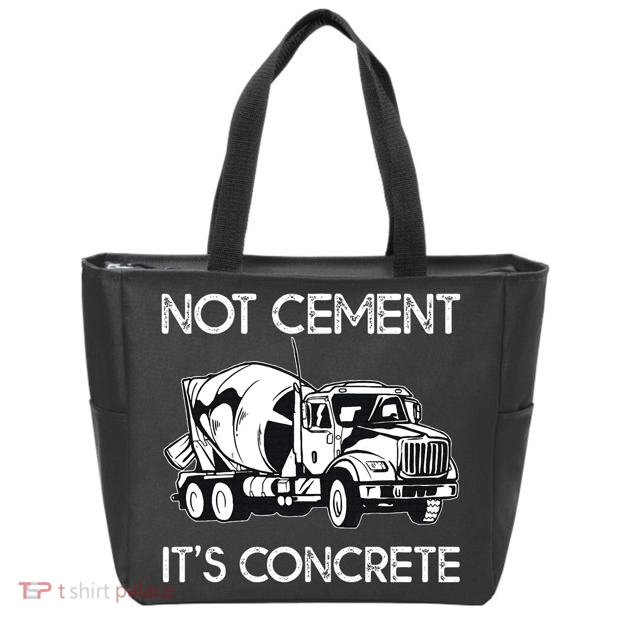 Concrete Finisher Worker Cement Mixer Truck Driver Tote Bag