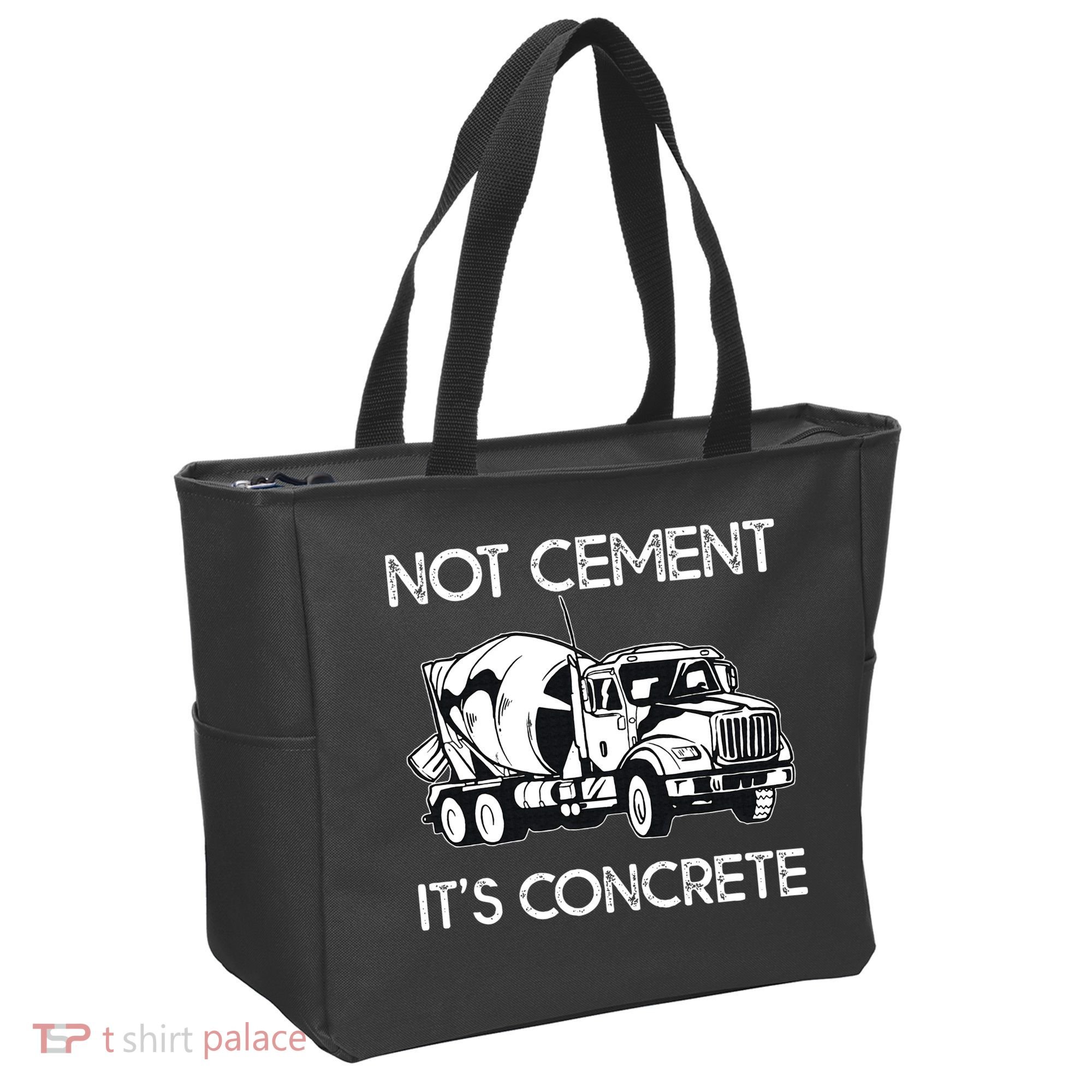 Concrete Finisher Worker Cement Mixer Truck Driver Tote Bag