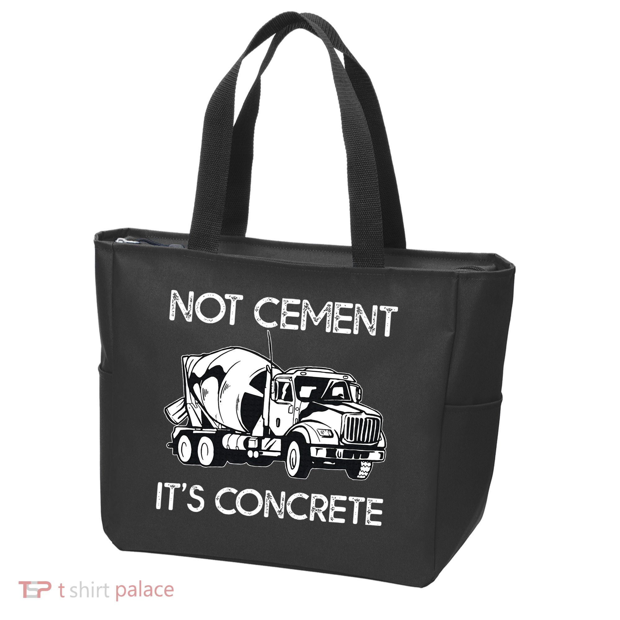 Concrete Finisher Worker Cement Mixer Truck Driver Tote Bag