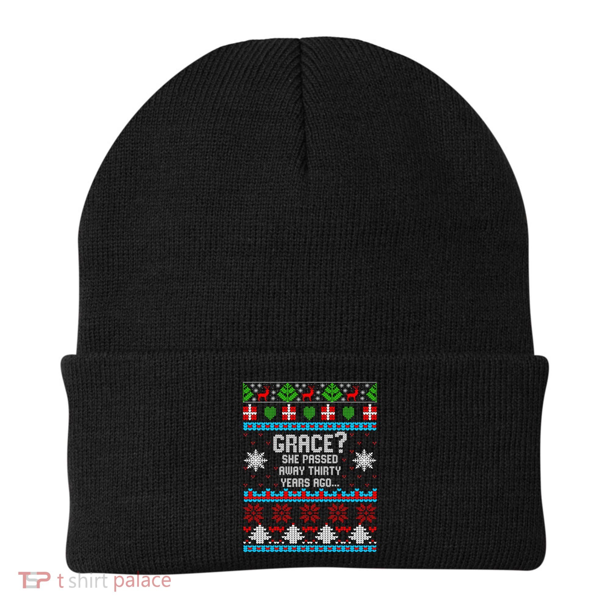 Christmas Family Winter Vacation Ugly Sweater Style Beanie