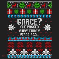 Christmas Family Winter Vacation Ugly Sweater Style Beanie thumb 2