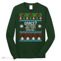 Christmas Family Winter Vacation Ugly Sweater Style Long Sleeve Shirt thumb 0