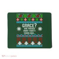 Christmas Family Winter Vacation Ugly Sweater Style Mousepad thumb 0