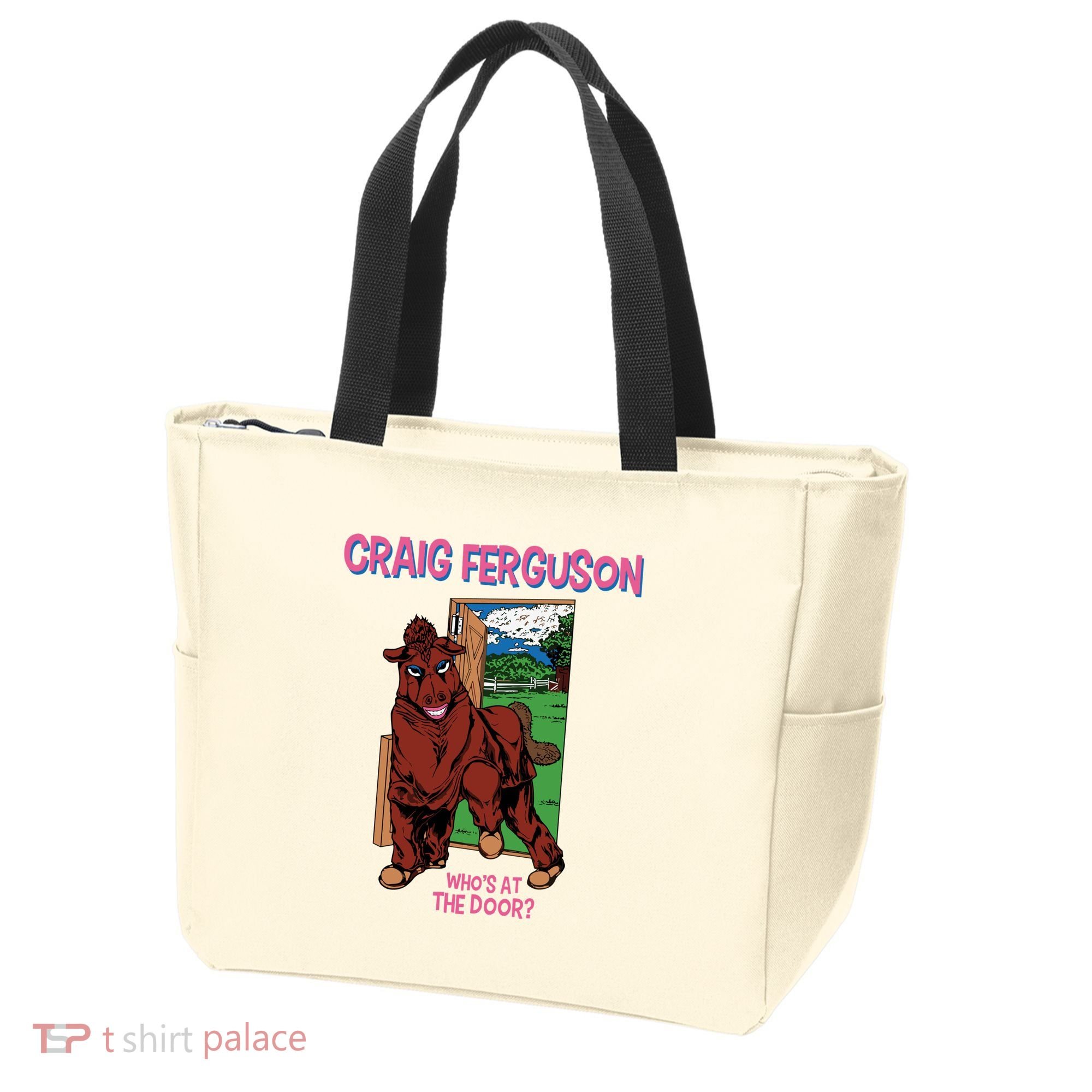 Craig Ferguson WhoS At The Door Tote Bag
