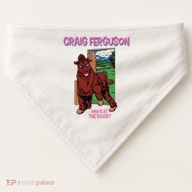 Craig Ferguson WhoS At The Door USA-Made Doggie Bandana
