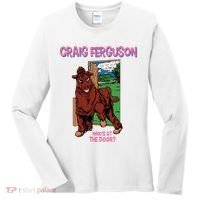 Craig Ferguson WhoS At The Door Women's Long Sleeve Shirt thumb 0