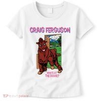 Craig Ferguson WhoS At The Door Women's T-Shirt thumb 0