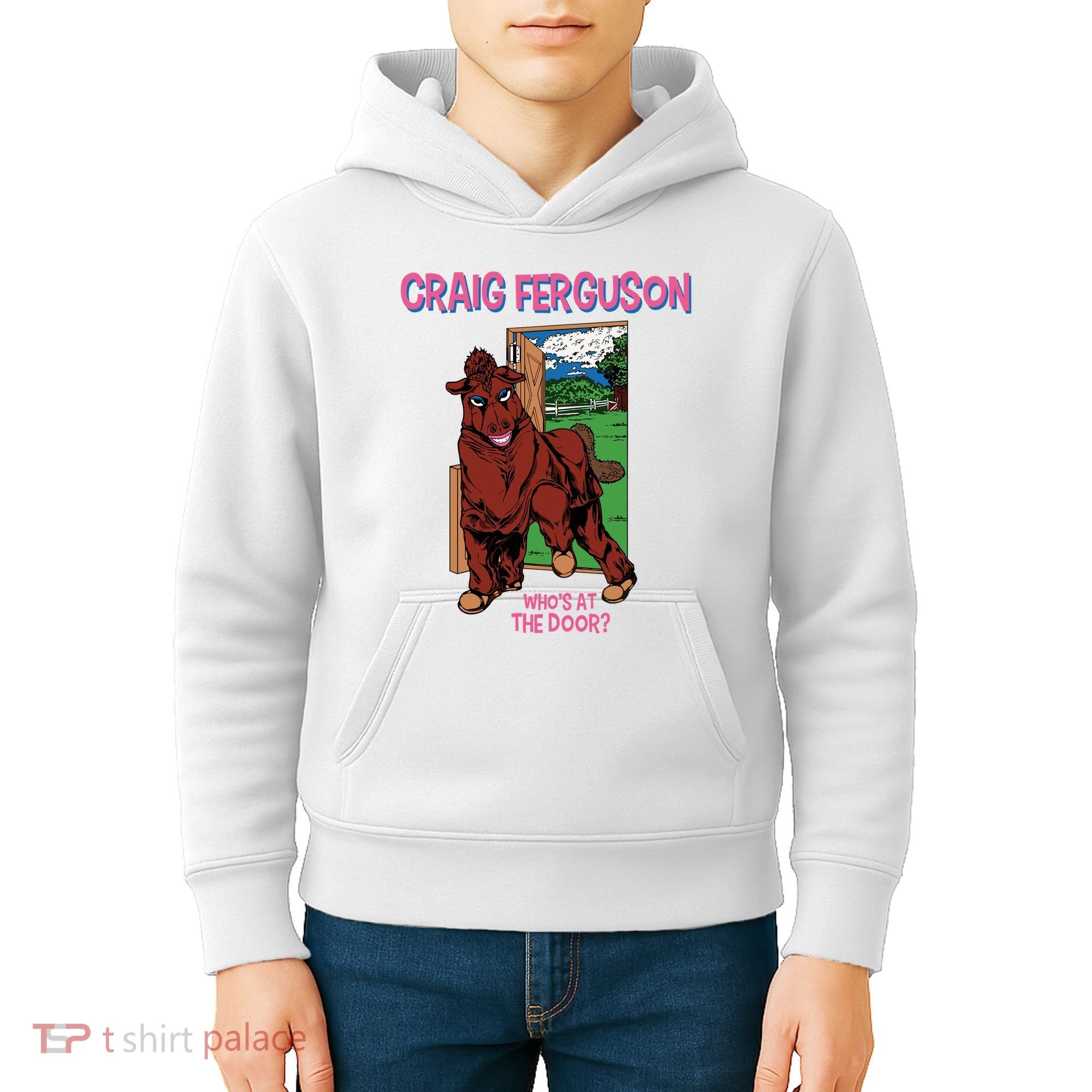 Craig Ferguson WhoS At The Door Kids Hoodie