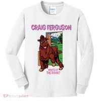 Craig Ferguson WhoS At The Door Kids Long Sleeve Shirt thumb 0