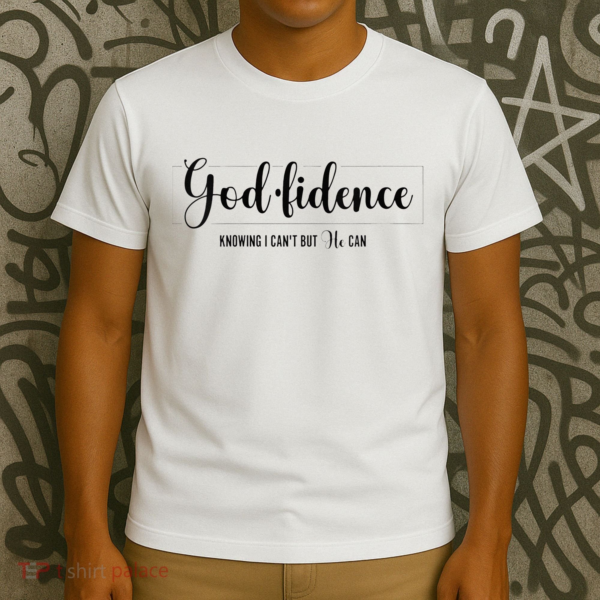 Christian For Women Godfidence Trust God Faith Gift T-Shirt