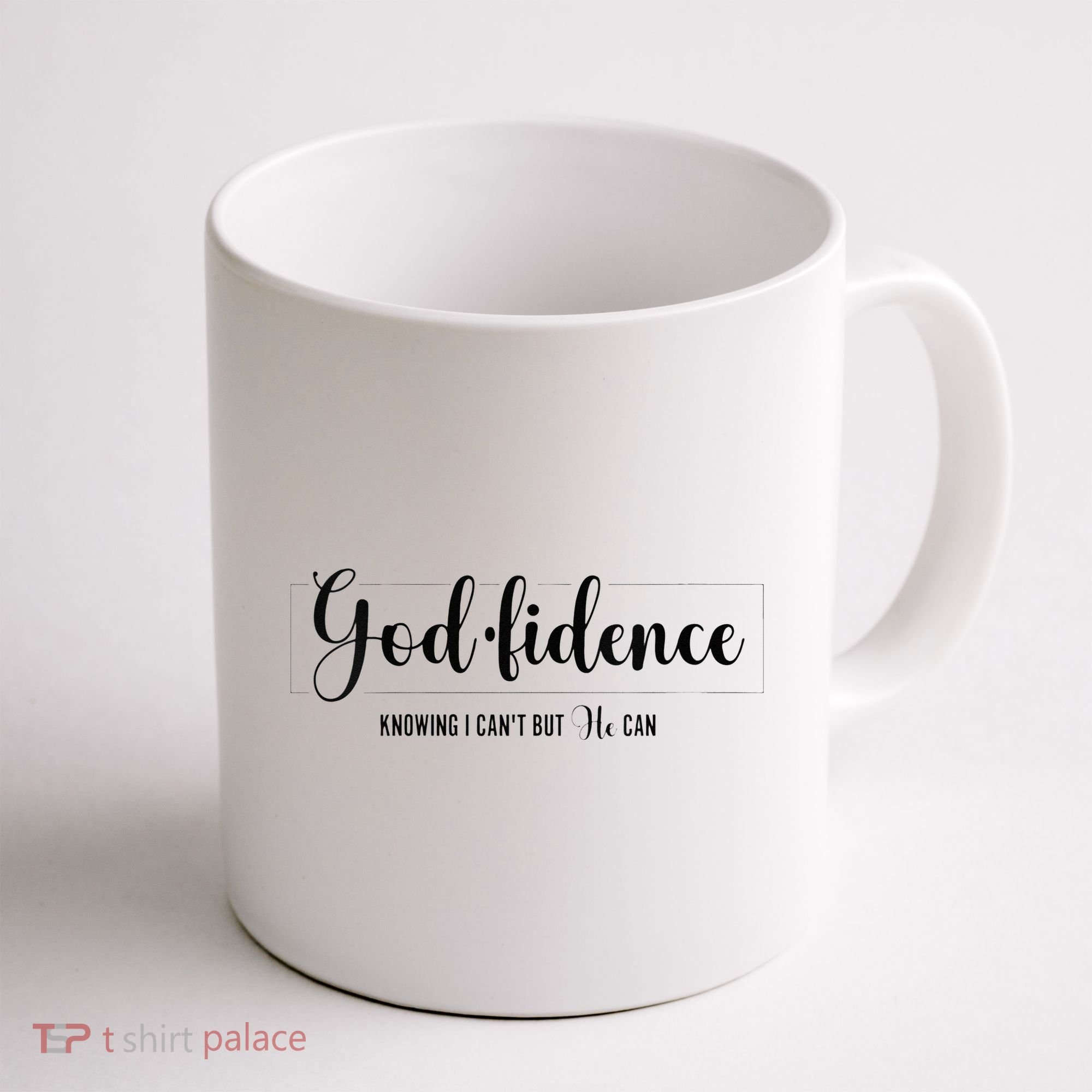 Christian For Women Godfidence Trust God Faith Gift Coffee Mug