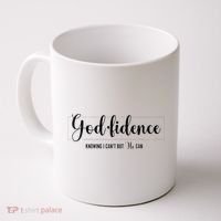 Christian For Women Godfidence Trust God Faith Gift Coffee Mug thumb 0