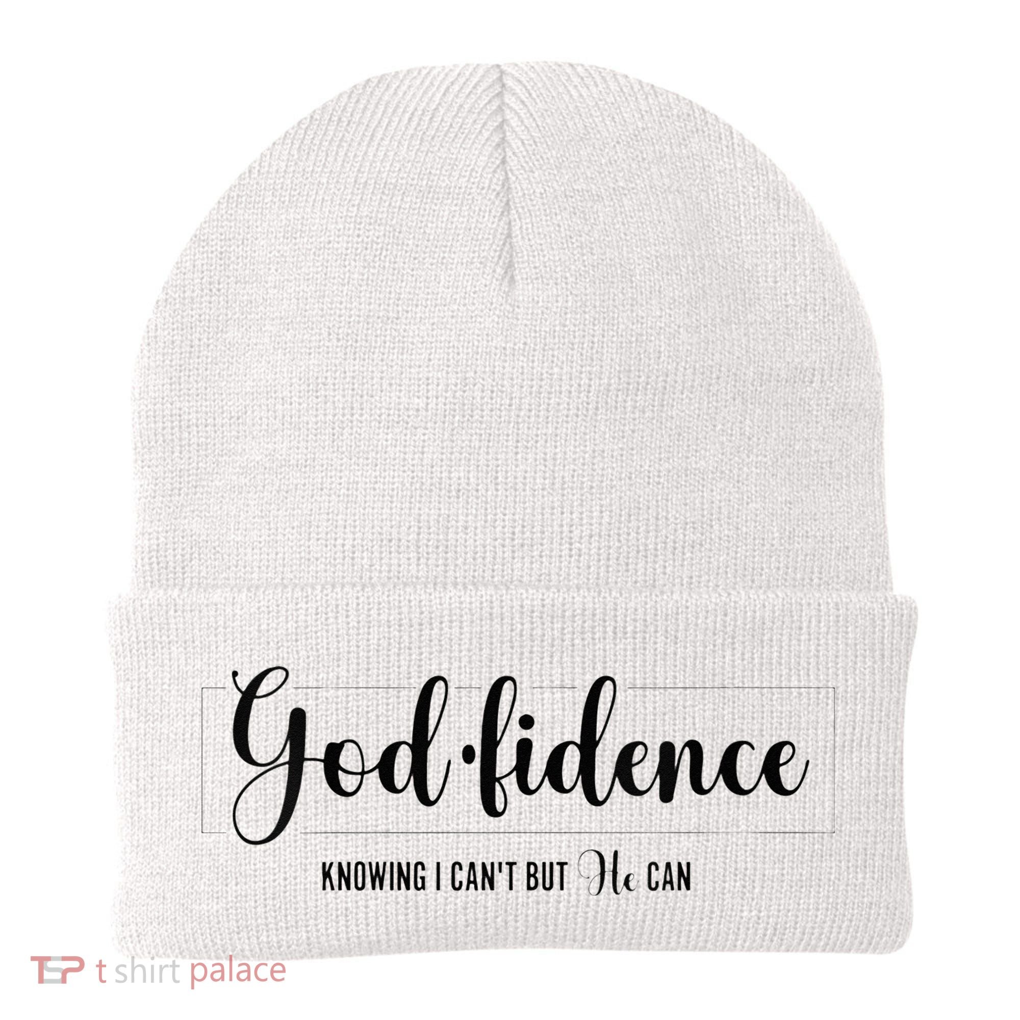 Christian For Women Godfidence Trust God Faith Gift Beanie
