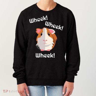 Cute Funny Wheek Guinea Pig Owner Cavy Lover Women's Sweatshirt