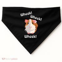 Cute Funny Wheek Guinea Pig Owner Cavy Lover USA-Made Doggie Bandana thumb 0