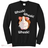 Cute Funny Wheek Guinea Pig Owner Cavy Lover Sweatshirt thumb 0