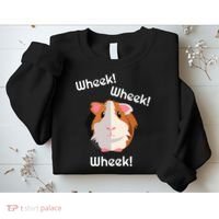 Cute Funny Wheek Guinea Pig Owner Cavy Lover Sweatshirt thumb 2