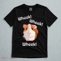 Cute Funny Wheek Guinea Pig Owner Cavy Lover T-Shirt thumb 5