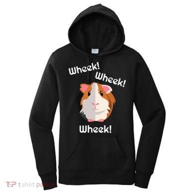 Cute Funny Wheek Guinea Pig Owner Cavy Lover Women's Hoodie