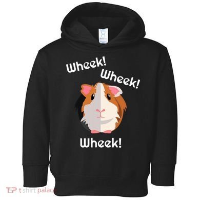 Cute Funny Wheek Guinea Pig Owner Cavy Lover Toddler Hoodie