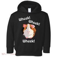 Cute Funny Wheek Guinea Pig Owner Cavy Lover Toddler Hoodie thumb 0