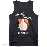 Cute Funny Wheek Guinea Pig Owner Cavy Lover Tank Top thumb 0