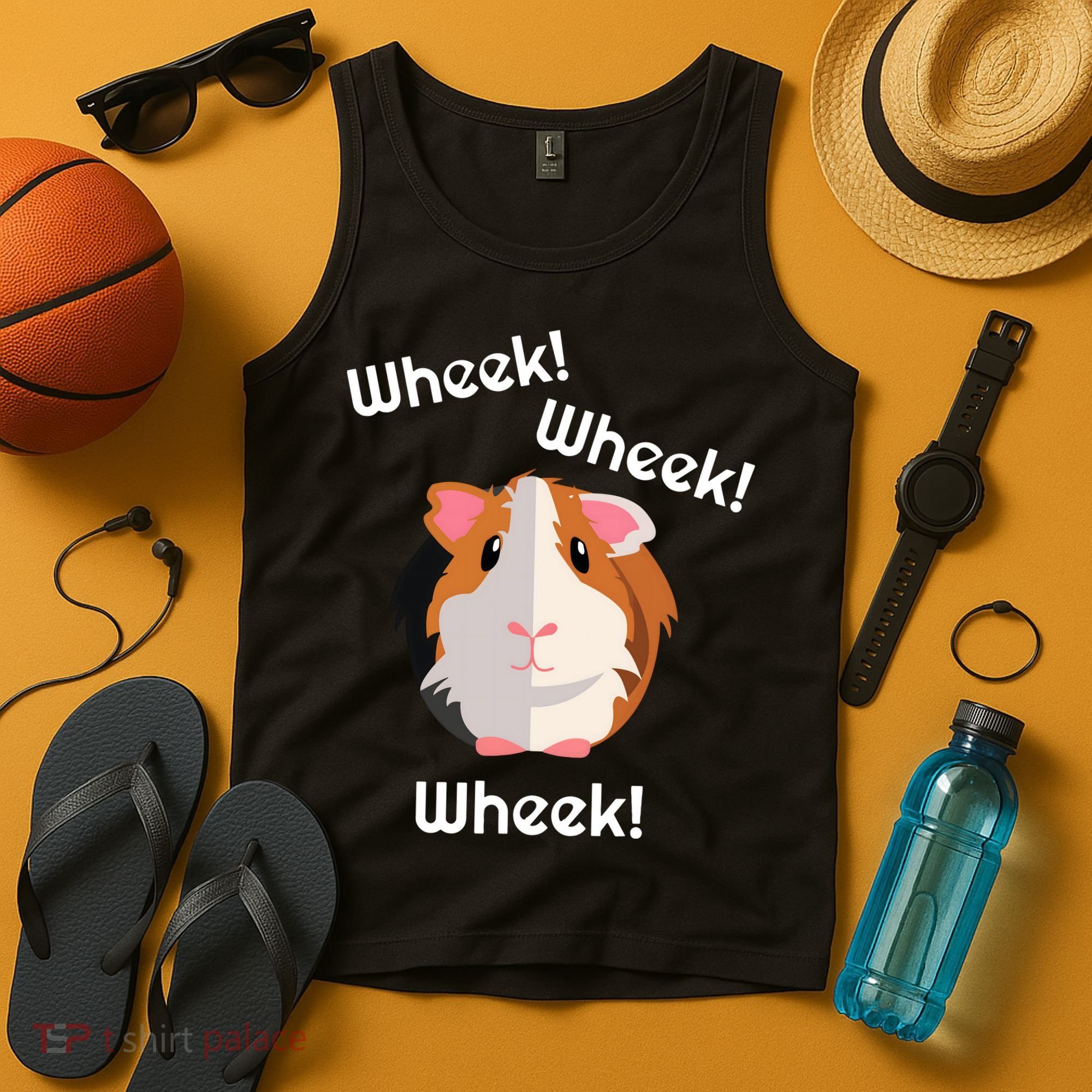 Cute Funny Wheek Guinea Pig Owner Cavy Lover Tank Top