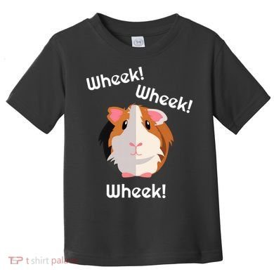 Cute Funny Wheek Guinea Pig Owner Cavy Lover Toddler T-Shirt
