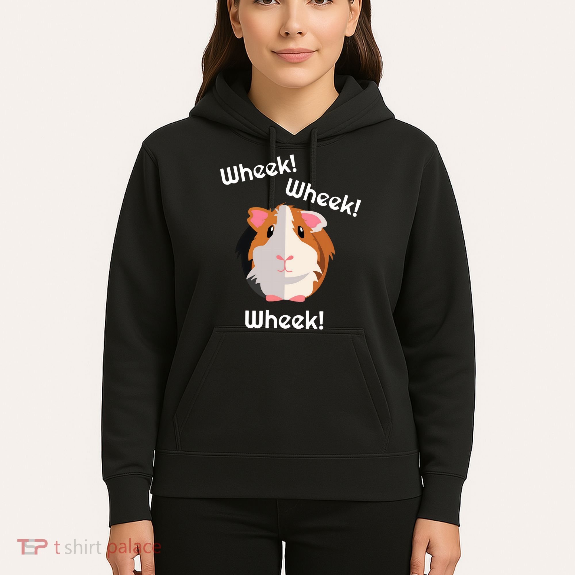 Cute Funny Wheek Guinea Pig Owner Cavy Lover Hoodie