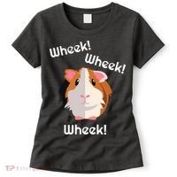 Cute Funny Wheek Guinea Pig Owner Cavy Lover Women's T-Shirt thumb 0