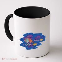 Cute Flying Witch Coffee Mug thumb 0