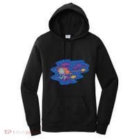Cute Flying Witch Women's Hoodie thumb 0