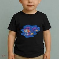 Cute Flying Witch Toddler T-Shirt thumb 2