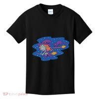 Cute Flying Witch Kids T-Shirt thumb 0