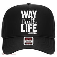 Christian Faith Way Truth Life Jesus Gift Hat thumb 0