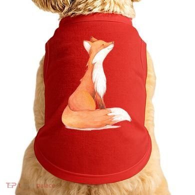 Cute Fox Watercolor | Funny Fox Lover Mammal Child Doggie Tank