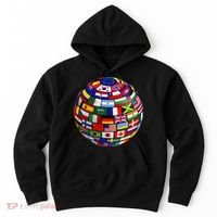 Countries Flags  World Maps  World Maps . Hoodie thumb 0