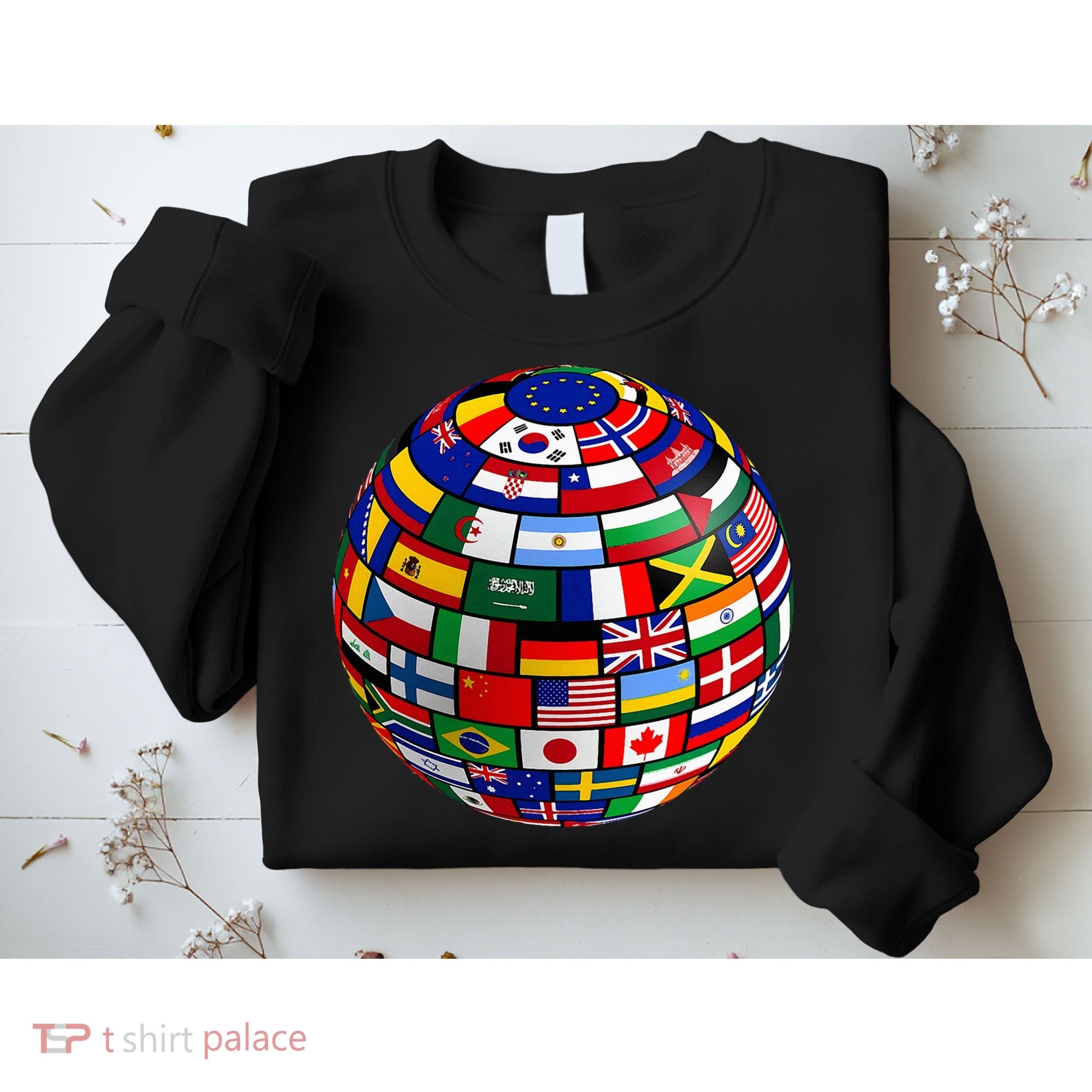 Countries Flags  World Maps  World Maps . Sweatshirt