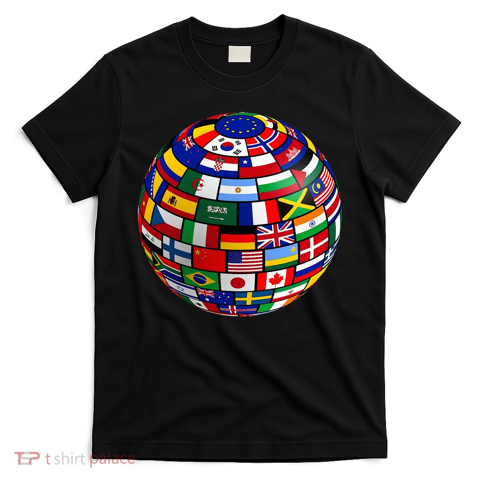 Countries Flags  World Maps  World Maps . T-Shirt