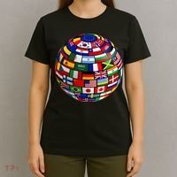 Countries Flags  World Maps  World Maps . T-Shirt thumb 4