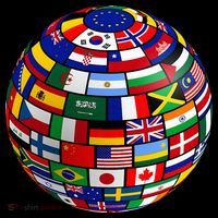 Countries Flags  World Maps  World Maps . T-Shirt thumb 7