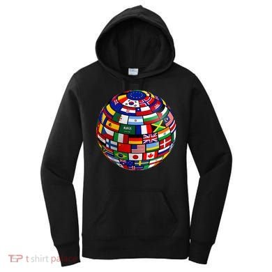 Countries Flags  World Maps  World Maps . Women's Hoodie