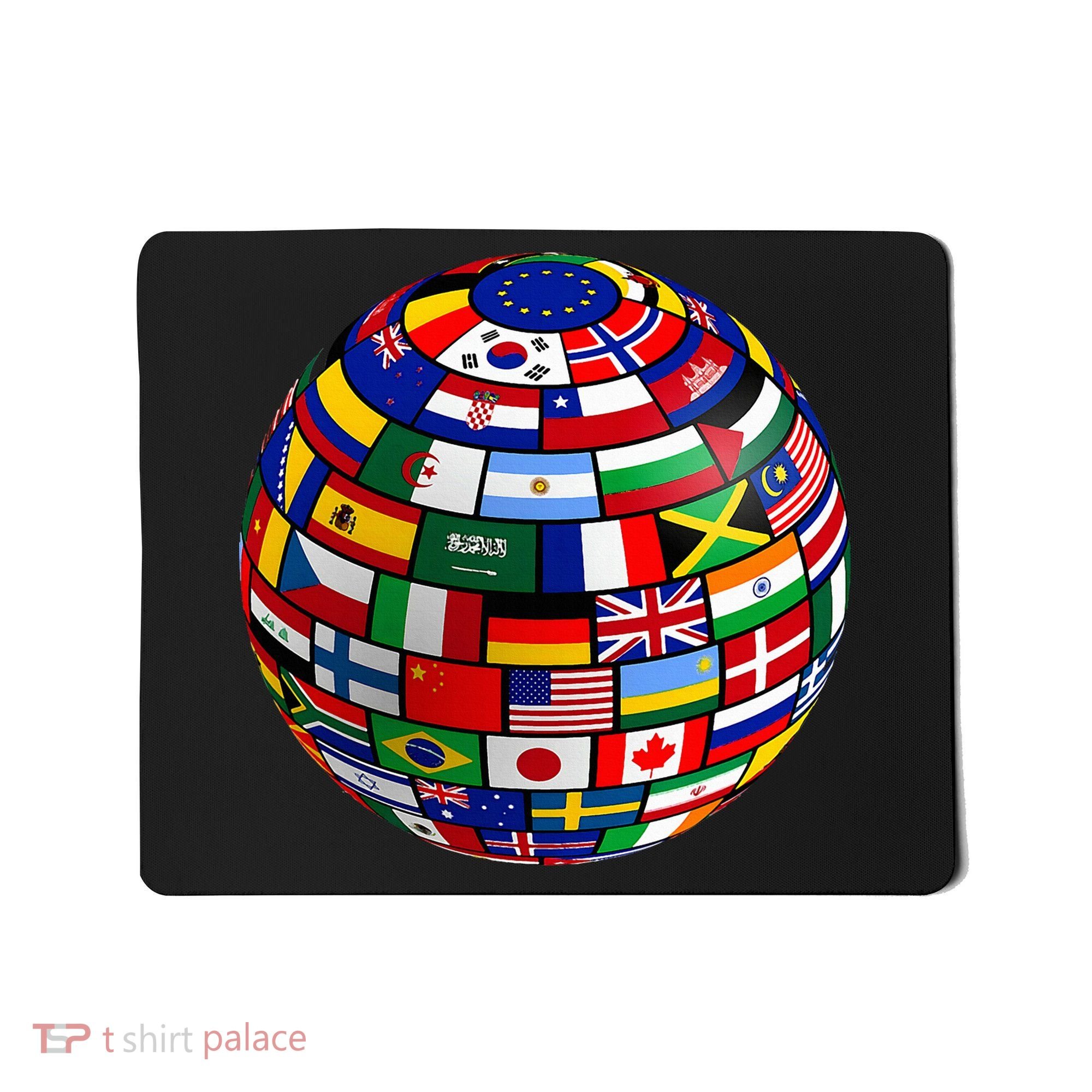 Countries Flags  World Maps  World Maps . Mousepad