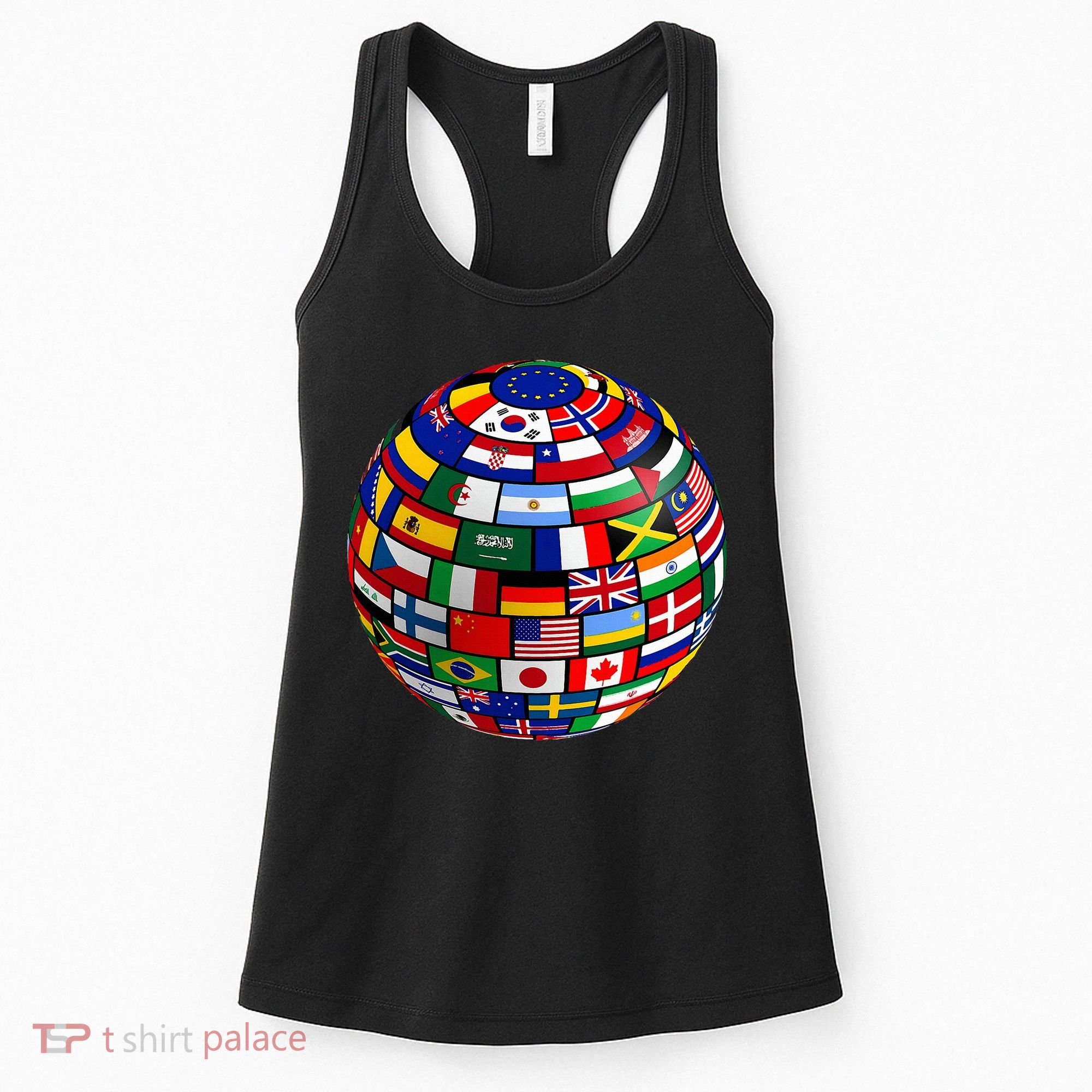 Countries Flags  World Maps  World Maps . Women's Tank Top