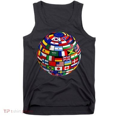 Countries Flags  World Maps  World Maps . Tank Top
