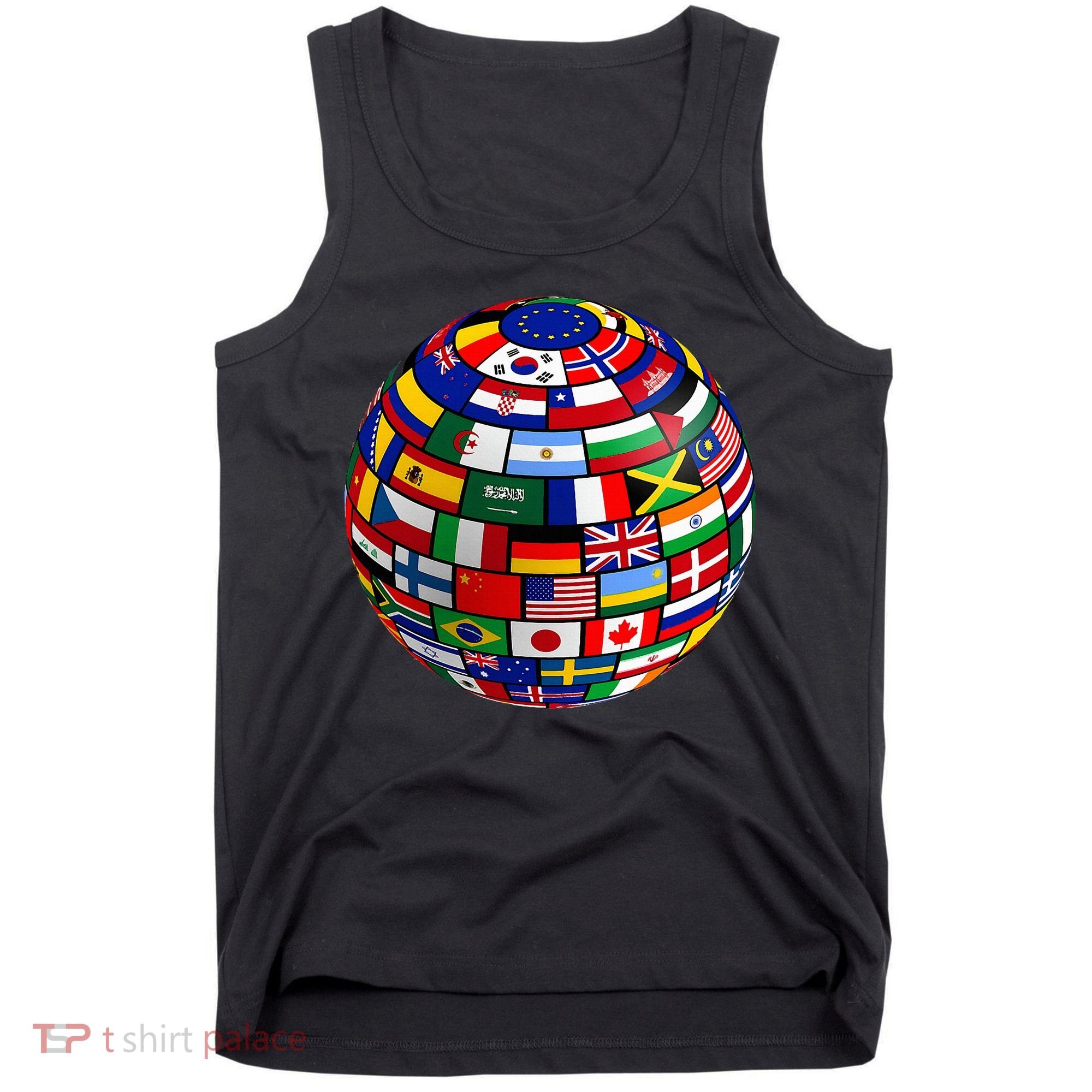 Countries Flags  World Maps  World Maps . Tank Top
