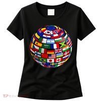 Countries Flags  World Maps  World Maps . Women's T-Shirt thumb 0