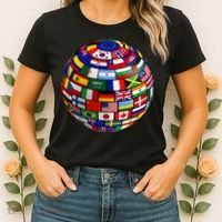 Countries Flags  World Maps  World Maps . Women's T-Shirt thumb 2
